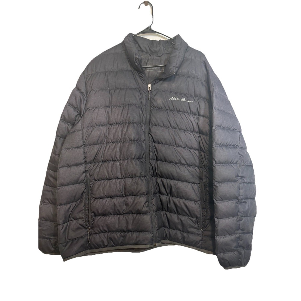 Eddie Bauer Men's Navy Blue Coat Size XXL Full Zip